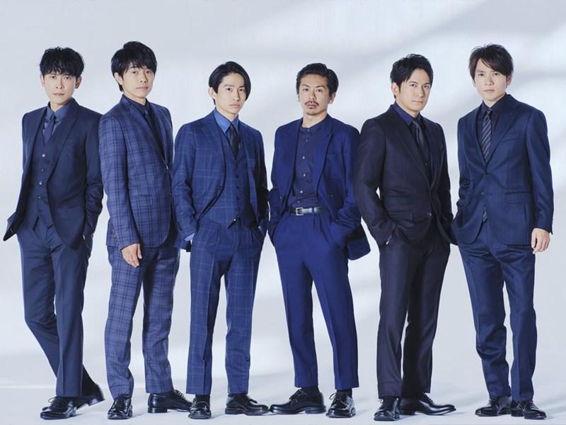 森田剛(右三)在V6中以舞蹈見長,不過也是演技派偶像。(圖/翻攝自日本avex官網)