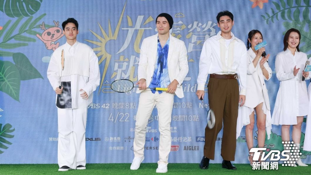 劉敬（左起）、鳳小岳、章廣辰擔任神秘嘉賓。（圖／趙世平攝）