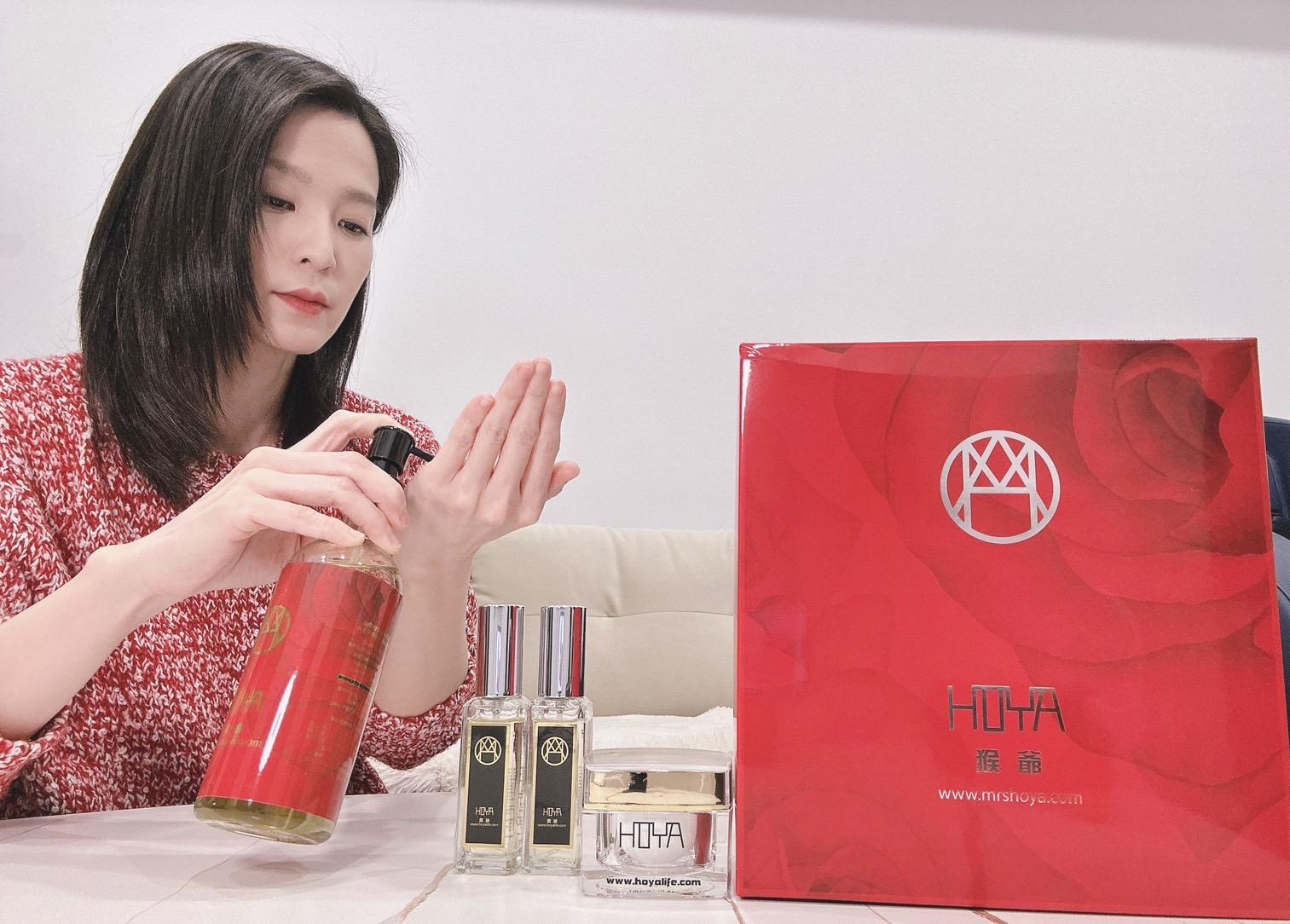 文汶為了女兒模模研發按摩油,日前也正式推出讓消費者也可以購買。(圖/民視提供)