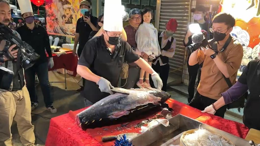 殺鮪秀。(圖/民眾提供)