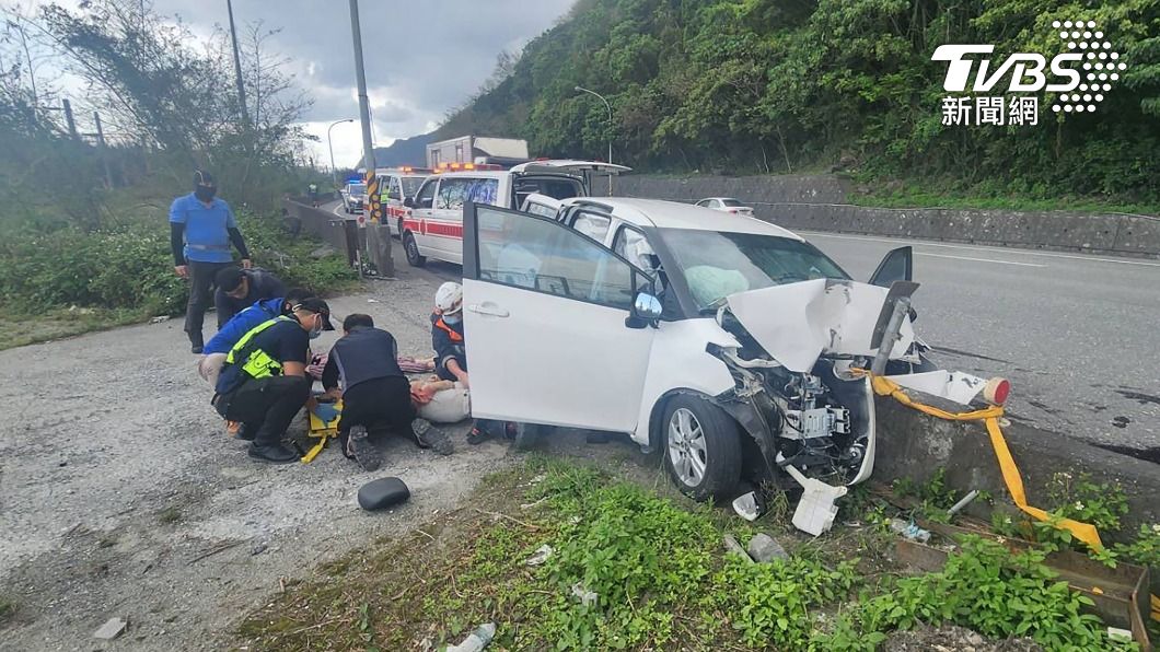 租車遊台灣「魂斷蘇花公路」 西班牙男載家人自撞1死3傷