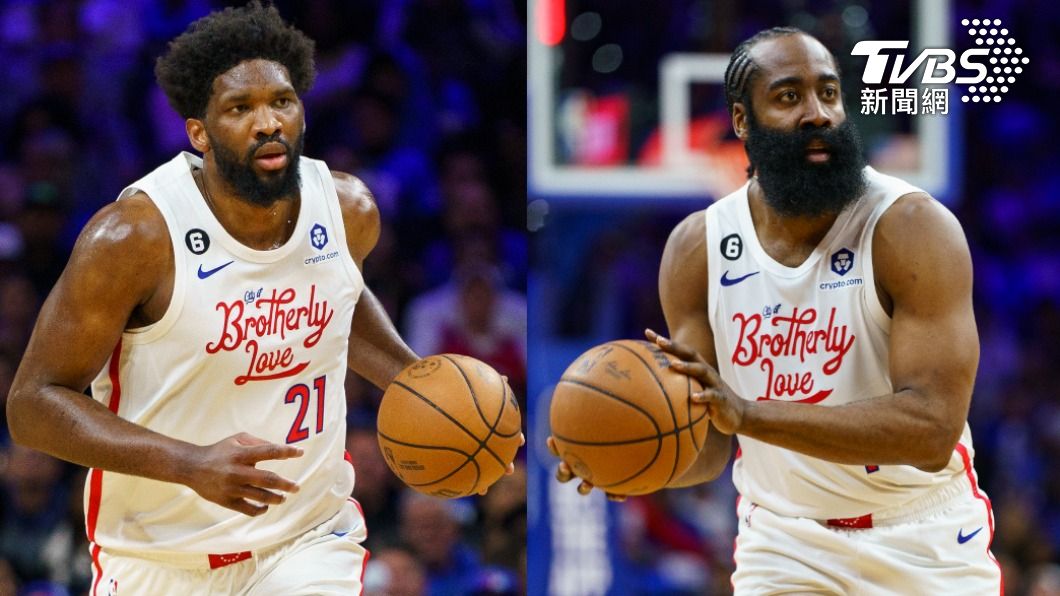 NBA/聯盟史上第5對搭檔!76人雙星包辦得分王及助攻王