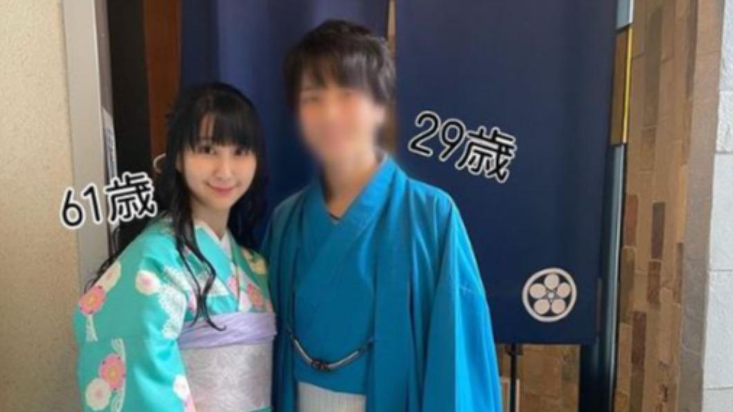這段「嬤孫戀」,婆家一點也不反對。(圖/翻攝自IG)