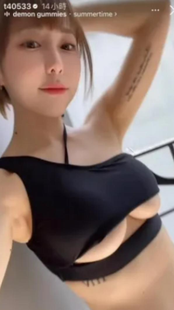 梓梓身材相當完美。(圖/翻攝自梓梓IG)