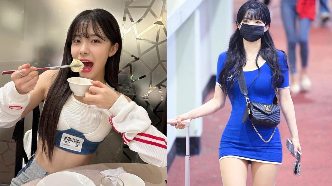 李多慧吃小籠包的甜美模樣,再度征服粉絲們的心。(圖/翻攝自「Rakuten Girls」臉書、李多慧IG)