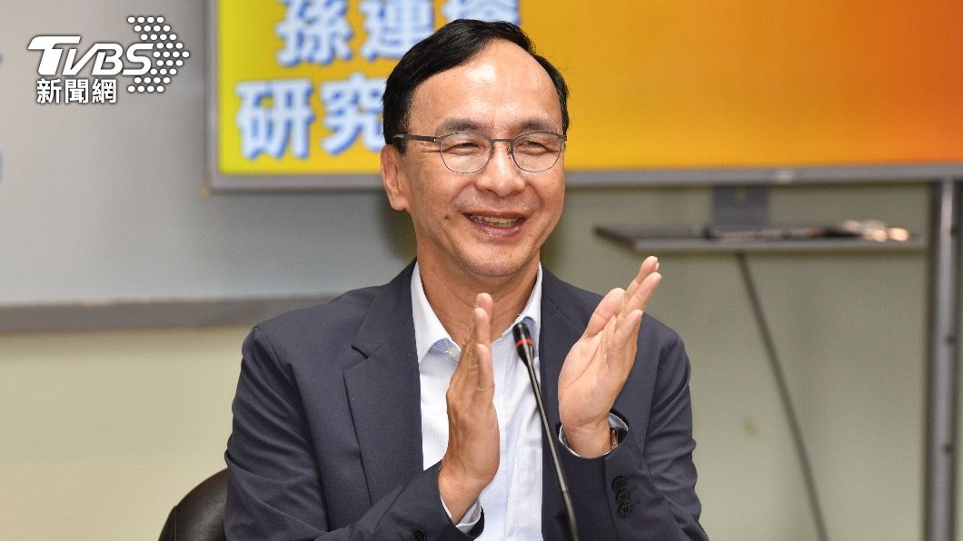 國民黨主席朱立倫。（圖／胡瑞麒攝）