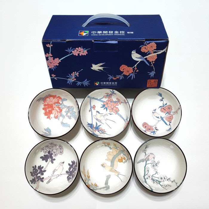 開發金去年股東會紀念品「花鳥彩繪故宮碗」。(圖/翻攝自Yahoo購物)