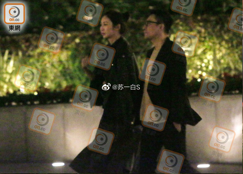 汪小菲祕訪香港,並與富二代女星莊鍶敏餐敘、有說有笑。(圖/翻攝自「蘇一白」微博)