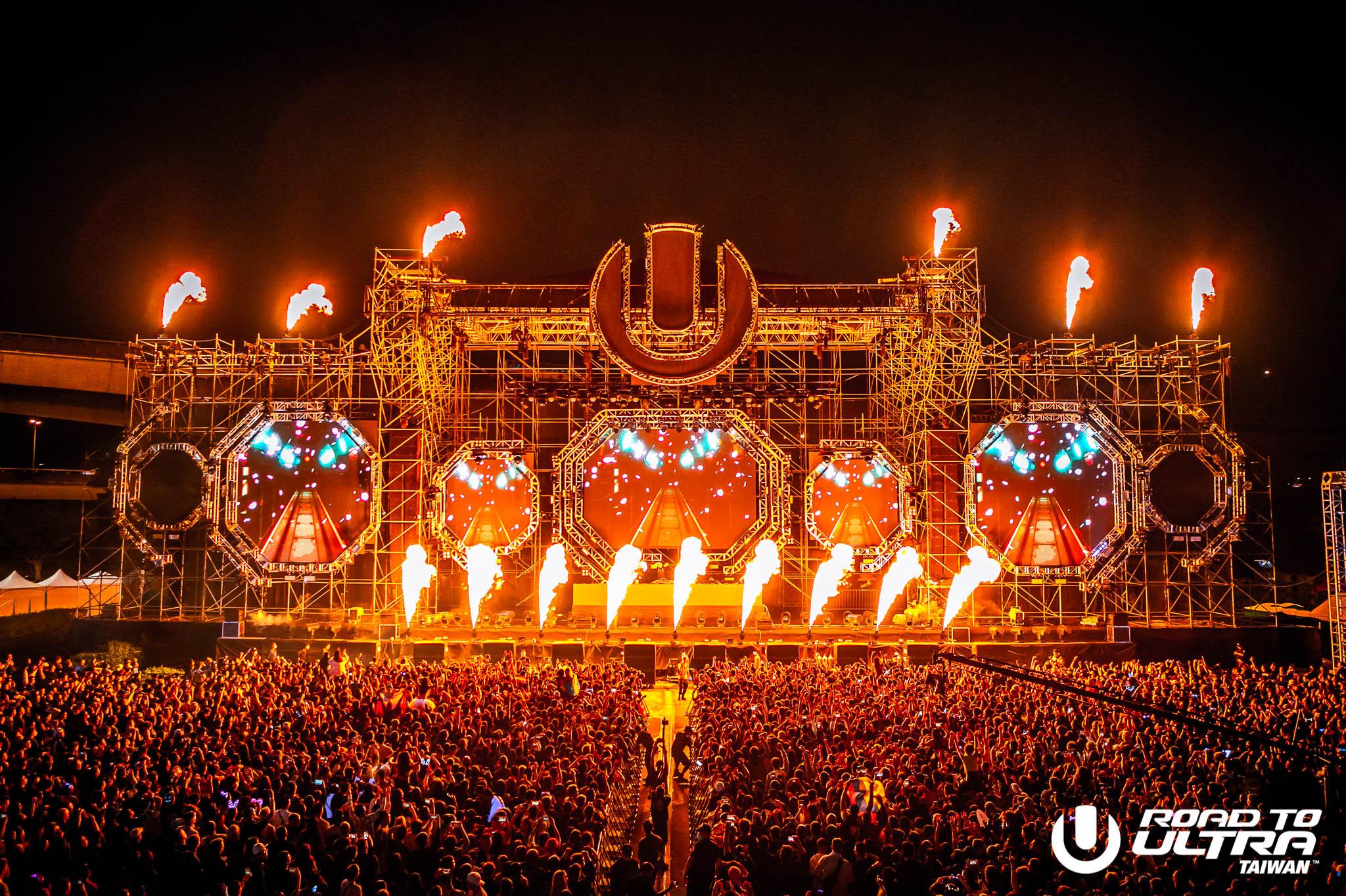 Ultra Tawian今年首度升級4大舞台,多達32位表演者、29場演出節目。(圖/UMF提供)