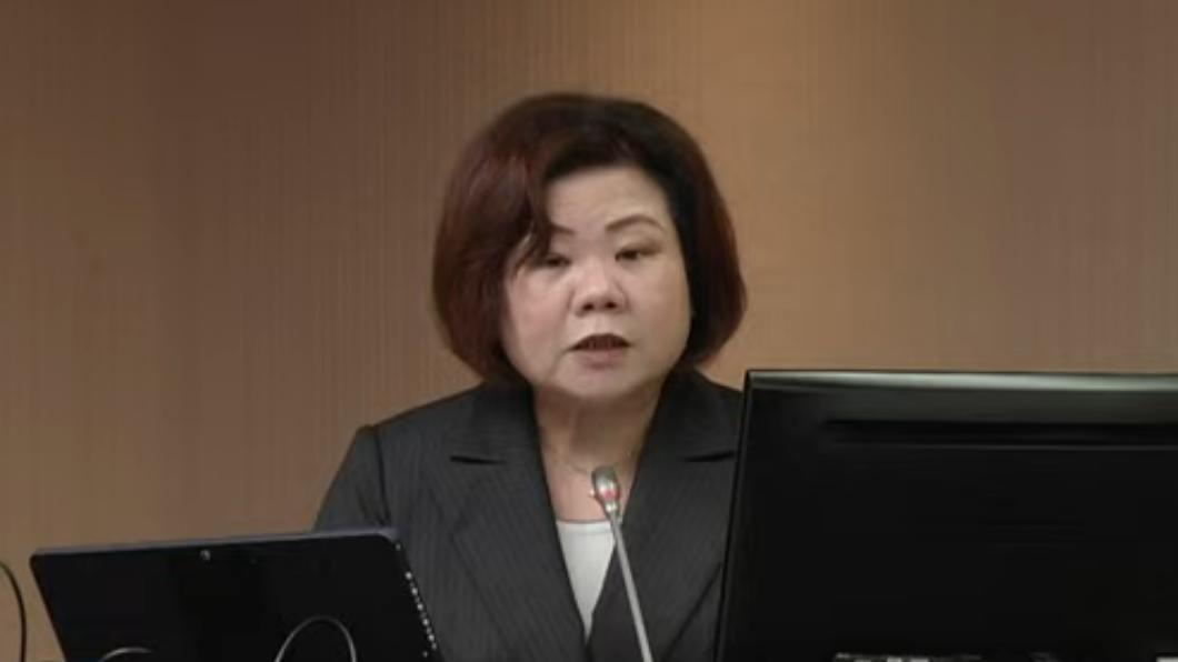 許銘春今赴立院進行業務報告並備詢。(圖/翻攝自國會頻道)
