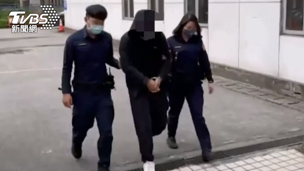 警方將人逮捕送辦。(圖/TVBS)
