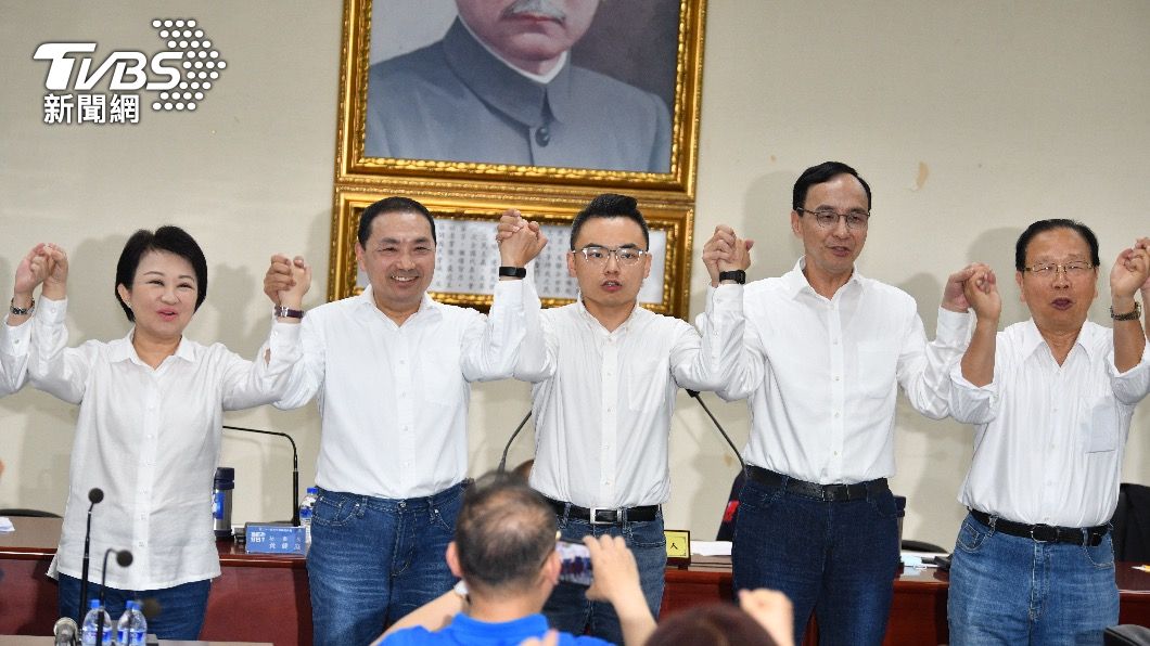 國民黨縣市首長出席中常會。（圖／胡瑞麒攝）