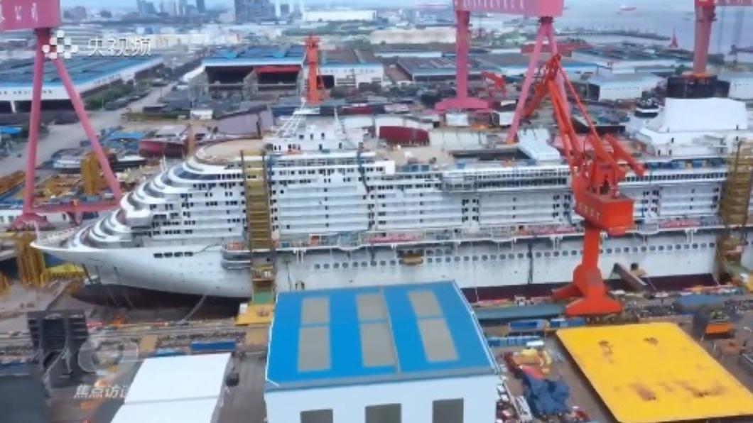高24層可容納6500人　陸首艘國產大型郵輪將交付