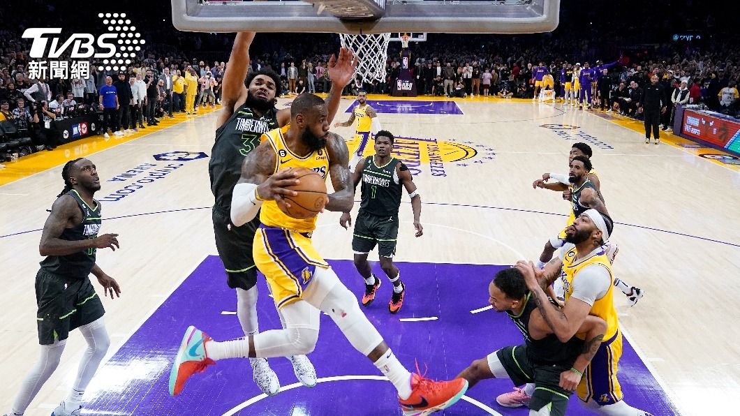 NBA湖人險勝灰狼!加州4隊全晉級季後賽 史上第一次