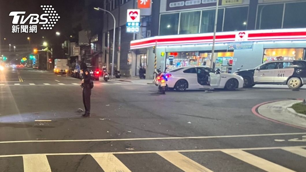 警方到場時雙方早就跑了。(圖/TVBS)