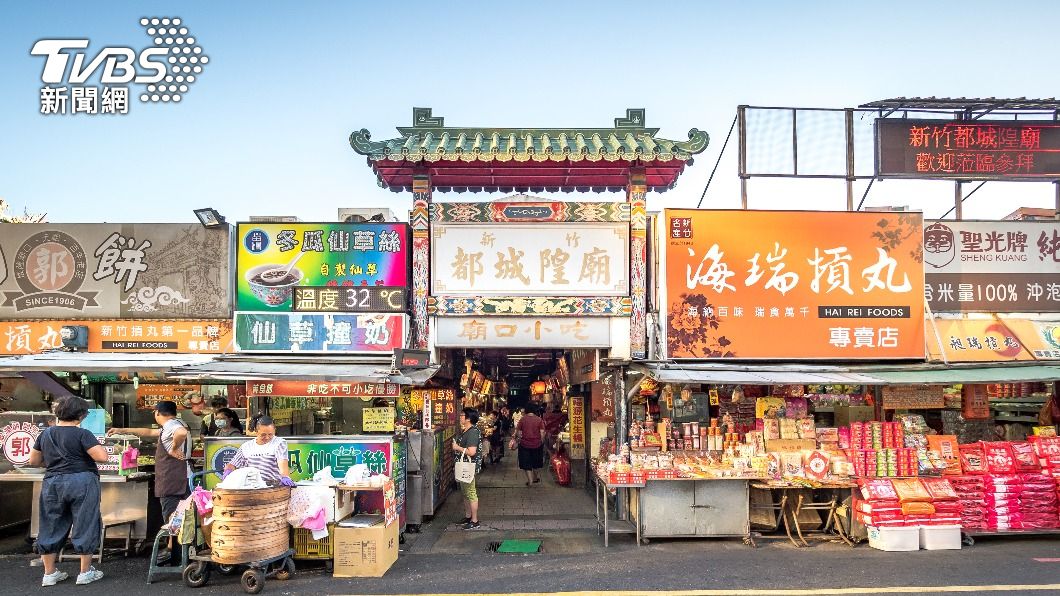新竹城隍廟附近有許多美味小吃。(示意圖/shutterstock 達志影像)