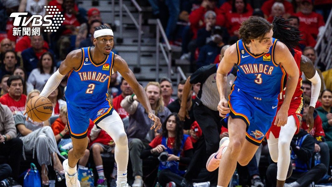 NBA/雷霆雙衛狂攻63分! 射下鵜鶘將與灰狼爭老八