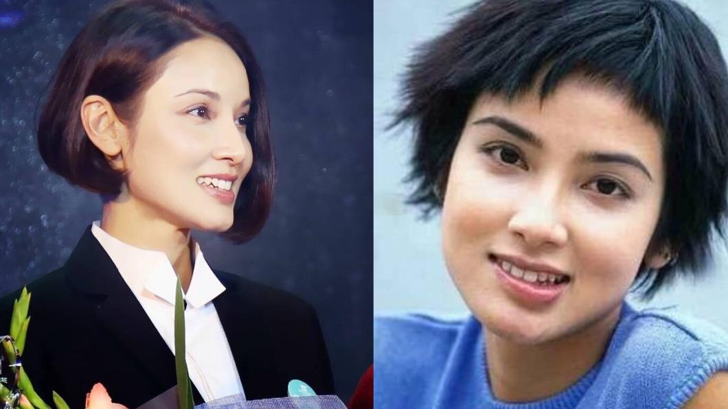 鄭雪兒在劇中飾演杉菜(大S飾)的情敵「葉莎」。(圖/翻攝自微博)