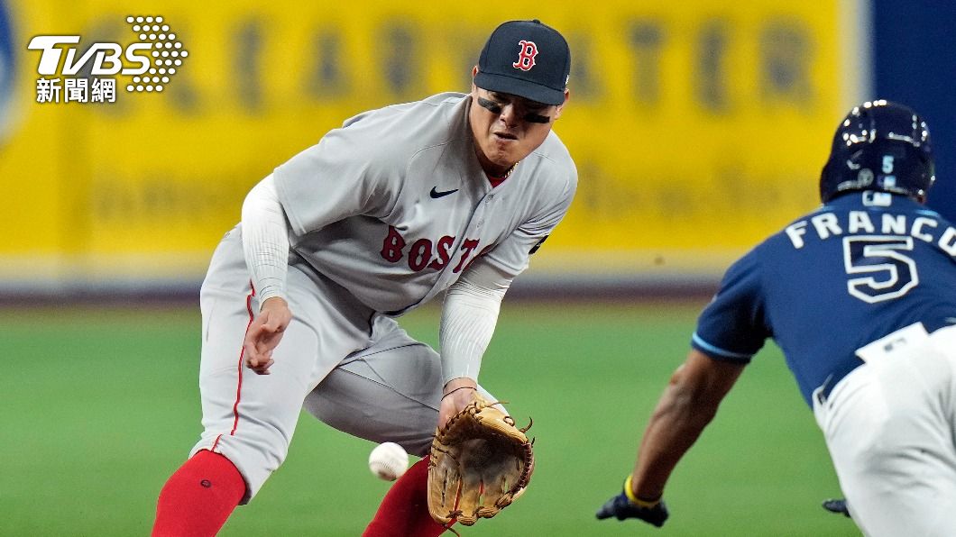MLB／本季首安再等等！張育成先發3支0　光芒開季12連勝