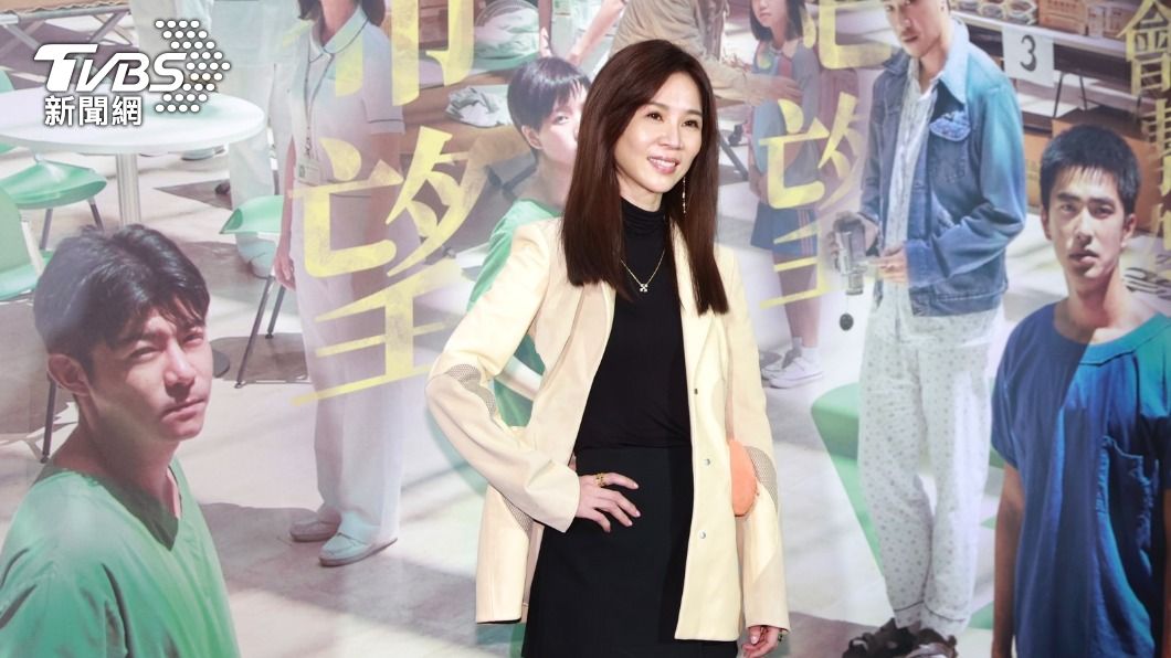 謝盈萱客串《疫起》第一次跟王柏傑合作。（圖／黃城碩攝）