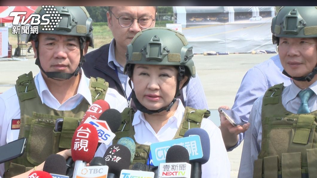 盧秀燕市長:過去民安演習主要是針對天災，今年把戰爭當作演習項目