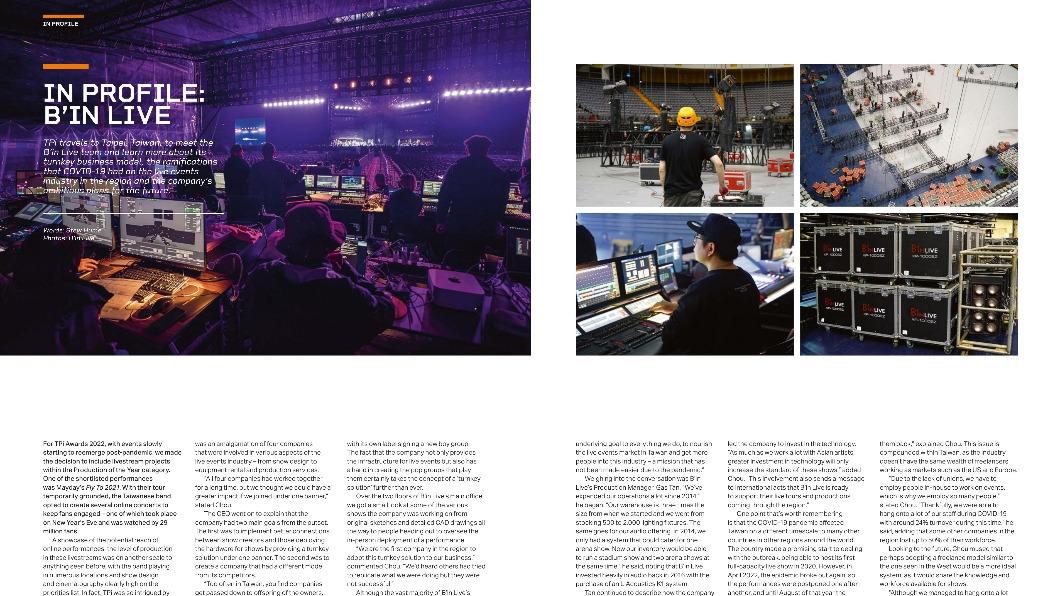必應創造開年一連2期躍上英國專業展演雜誌《TPi》。 (圖/翻攝自《TPi》雜誌)
