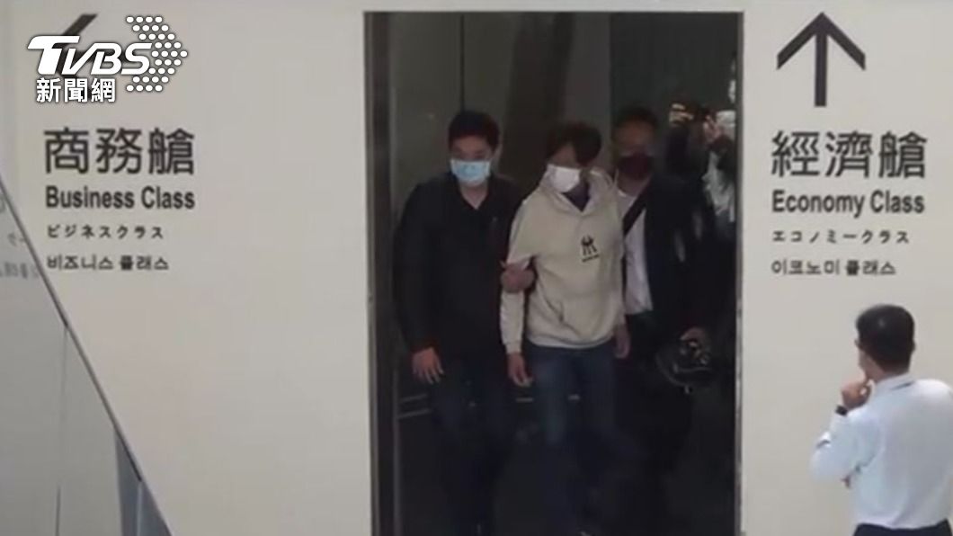刑事局國際刑警科和日方合作,順利將陳立勛帶回台灣。(圖/TVBS)