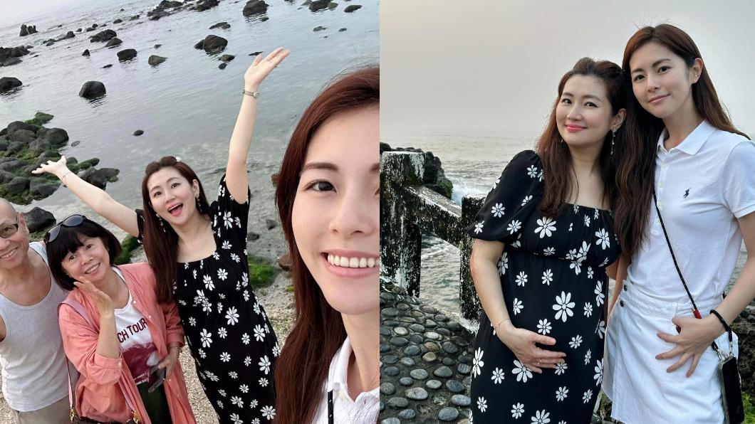Selina以為孕婦的肚子變化只是都市傳說。(圖/翻攝自任家萱 Selina臉書)