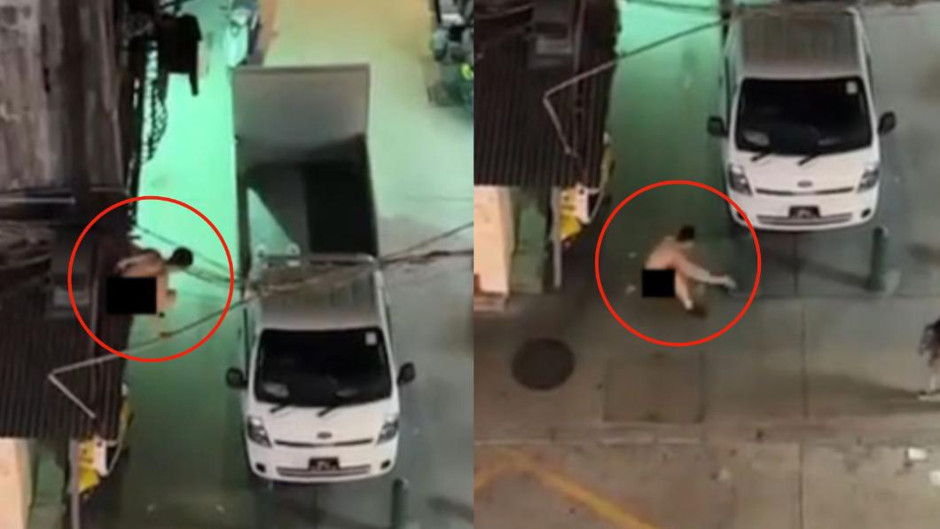 忍者是你?裸男「飛簷走壁」跳窗逃生 屁股砸地網猜:被捉姦