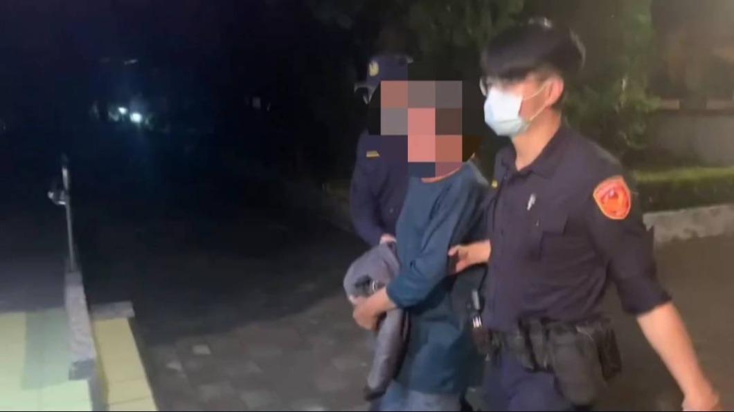 6次酒駕紀錄的林姓男子,第7次酒駕肇逃被警方緝捕到案。(圖/TVBS)