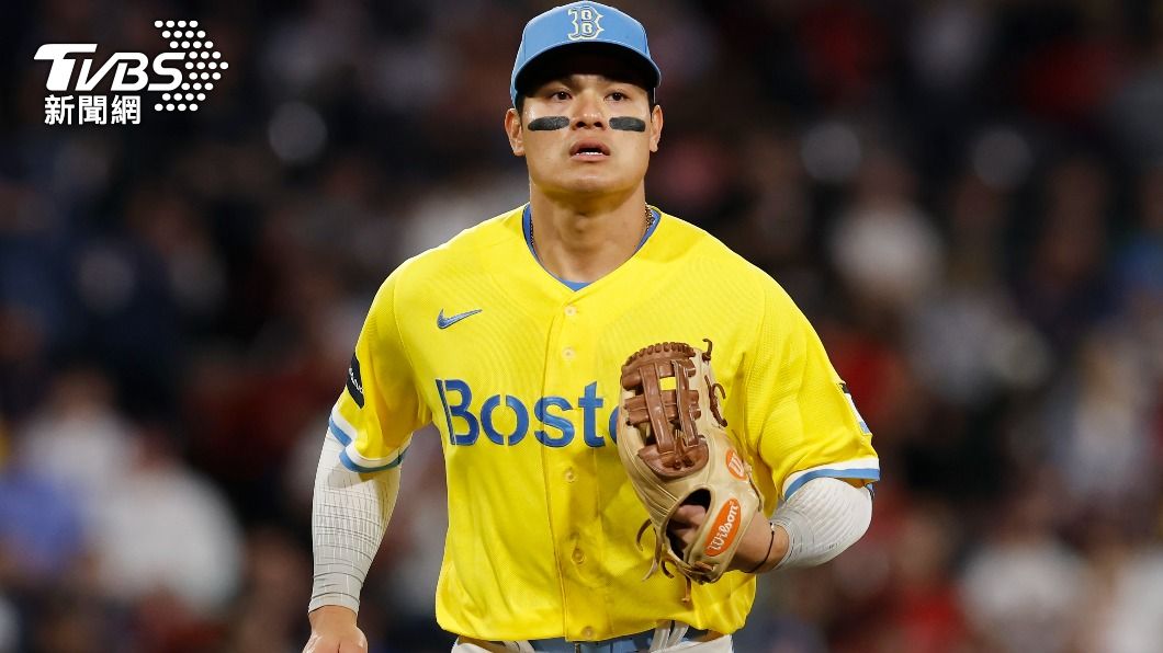 MLB／與大谷同場先發！張育成遭球吻　2度上壘紅襪止4連敗
