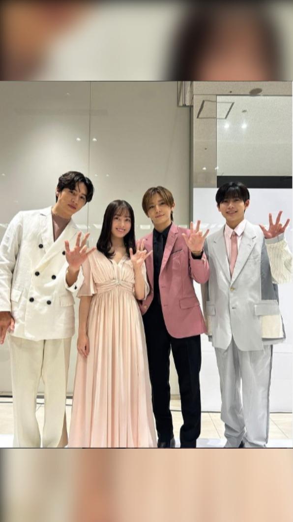 橋本環奈閃嫁山田涼介。（圖／翻攝自獻給國王的無名指IG）