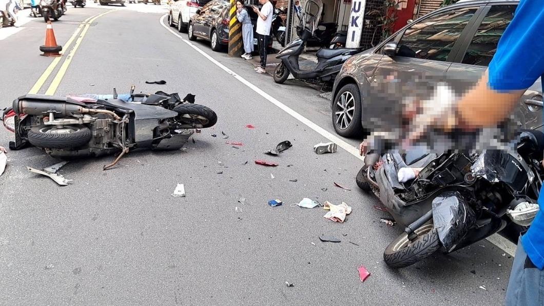 酒駕又逆向　撞擊兩台機車　三人受傷送醫
