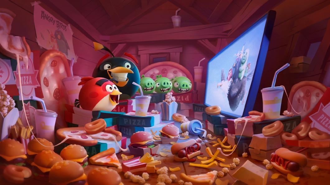 《Angry birds (憤怒鳥)》推出多項周邊商品。(圖/翻攝自@憤怒的小鳥微博)