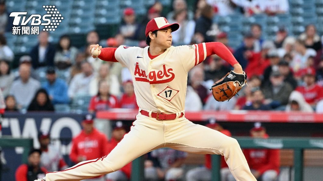天使二刀流球星大谷翔平。（圖／達志影像美聯社）