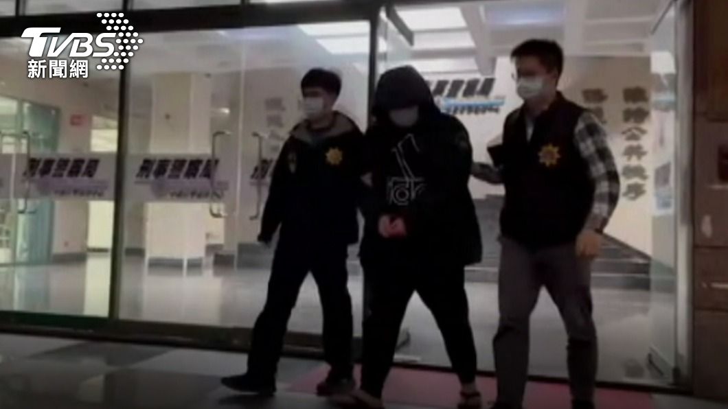 王男等人被逮捕歸案。（TVBS）