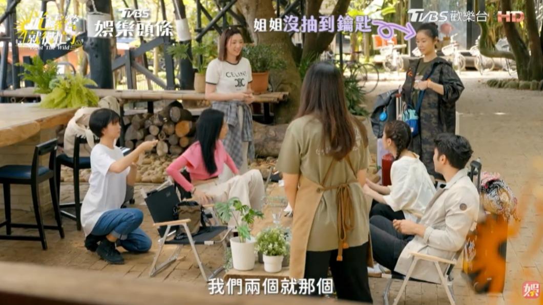 林心如找不到鑰匙好慌張。(圖/翻攝自《光露營就很忙了》)