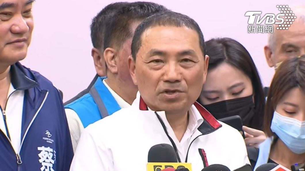 郭台銘「新中間路線」喊擔2024 侯友宜:我效忠國家愛人民