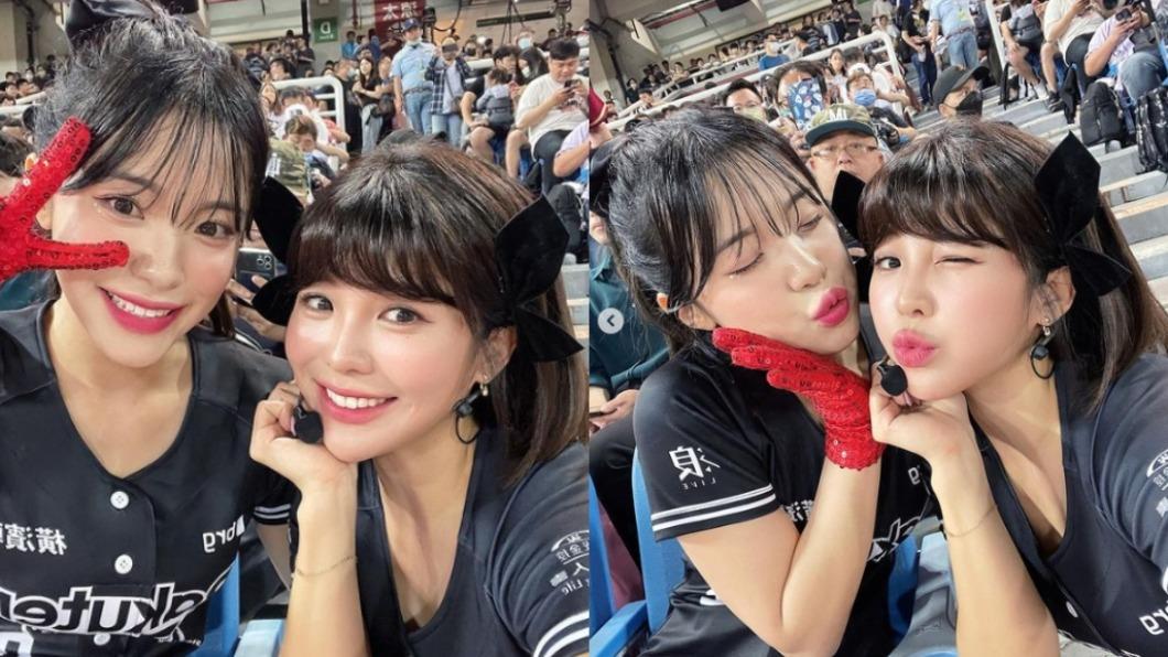 有網友認為,李多慧(圖左)和壯壯(圖右)長得十分相似。(圖/翻攝自@ula_shen_ IG)
