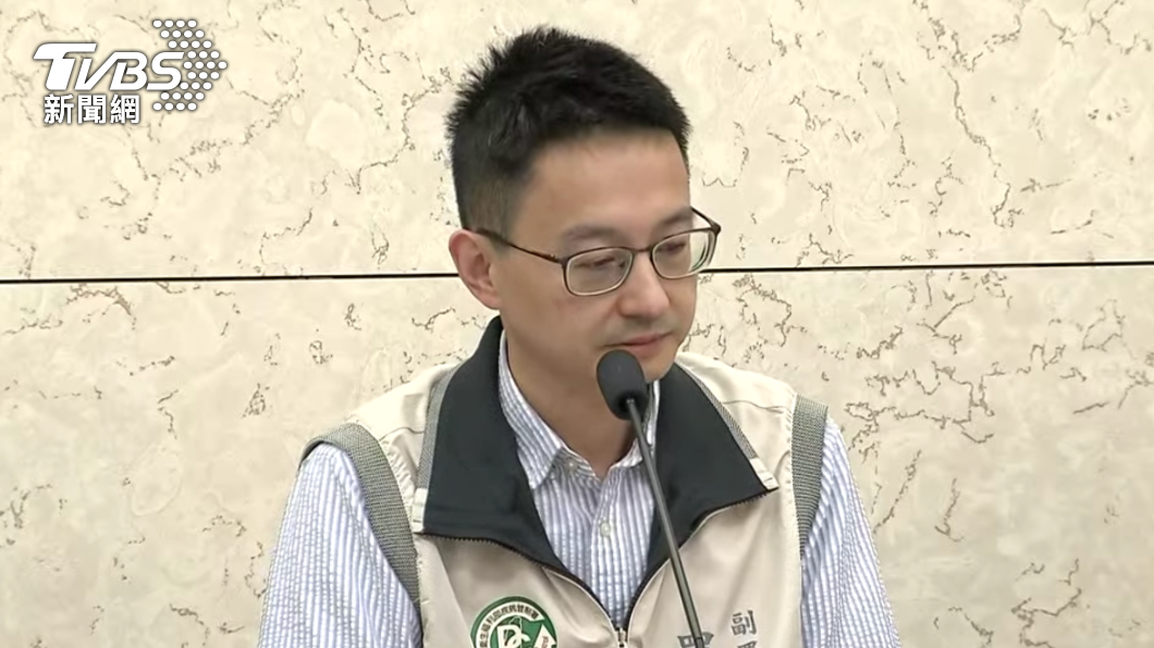 疾管署發言人羅一鈞。(圖/TVBS)