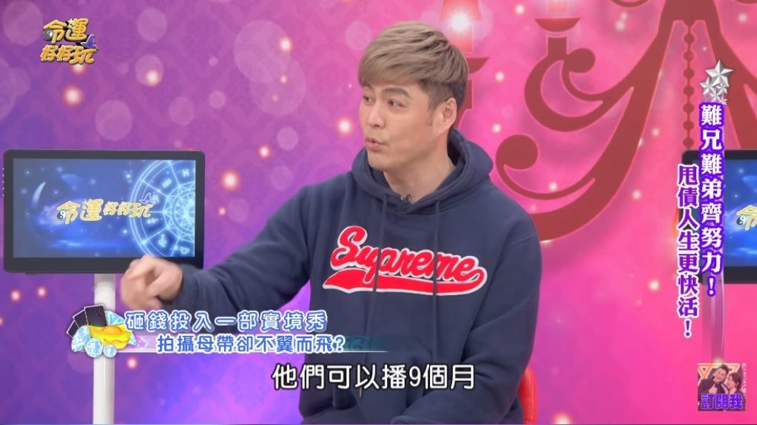 劉至翰拍實境秀節目原想賣版權給影音平台。（圖／翻攝自命運好好玩YT）