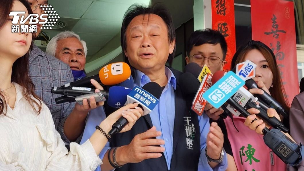 王世堅。（圖／林至柔攝）