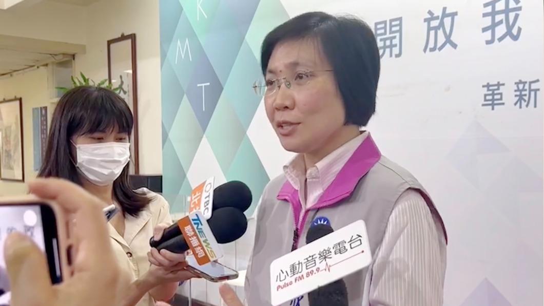 徐欣瑩完成國民黨竹縣立委登記 感謝林為洲成全