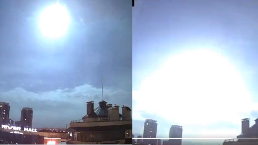 衛星墜落?基輔夜空出現巨大光球引猜測 NASA否認了