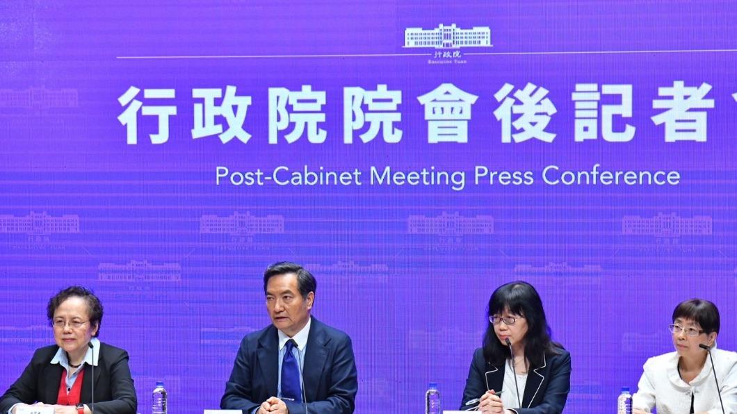 行政院今舉行院會後記者會。(圖/政院提供)