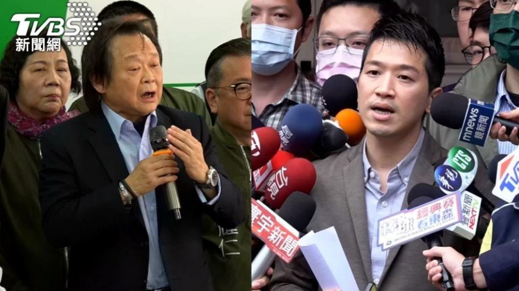 民進黨市議員王世堅(左)、民進黨立委何志偉(右)。(圖/TVBS資料畫面)