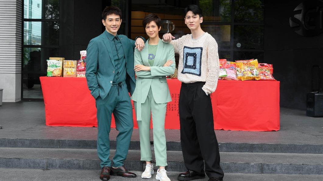 左起張立昂、劉奕兒、孫沁岳主演《鬼之執行長》。(圖/三立提供)