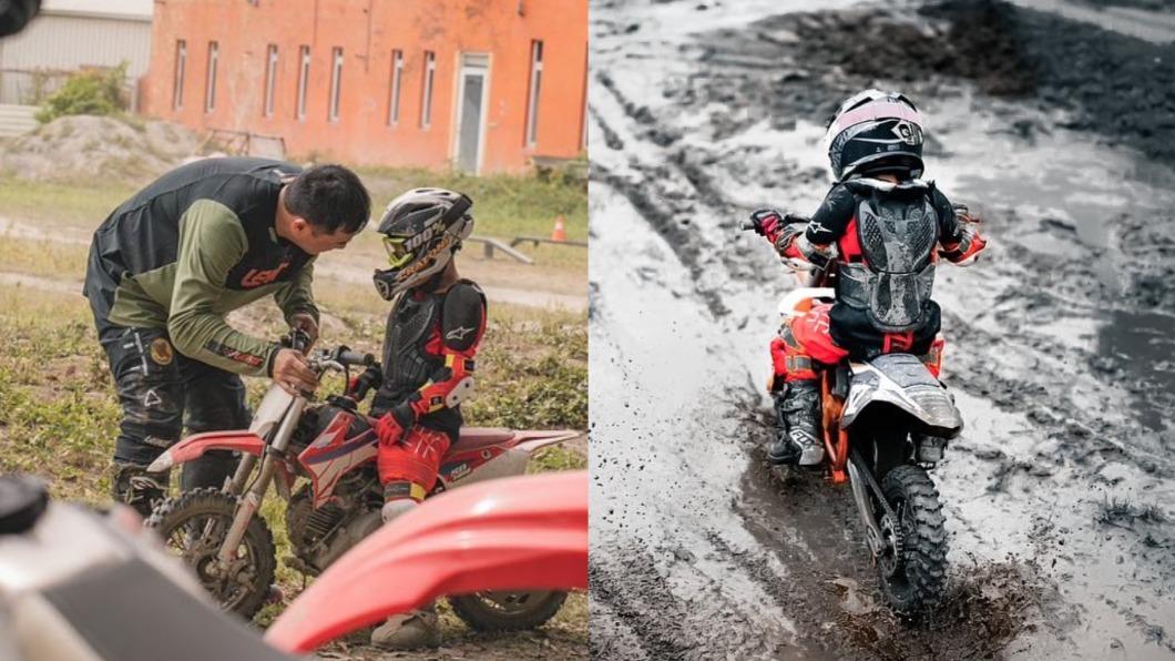 嚇傻!竇智孔6歲兒越野車比賽「2度慘摔」仍完賽 泛淚:很欣慰