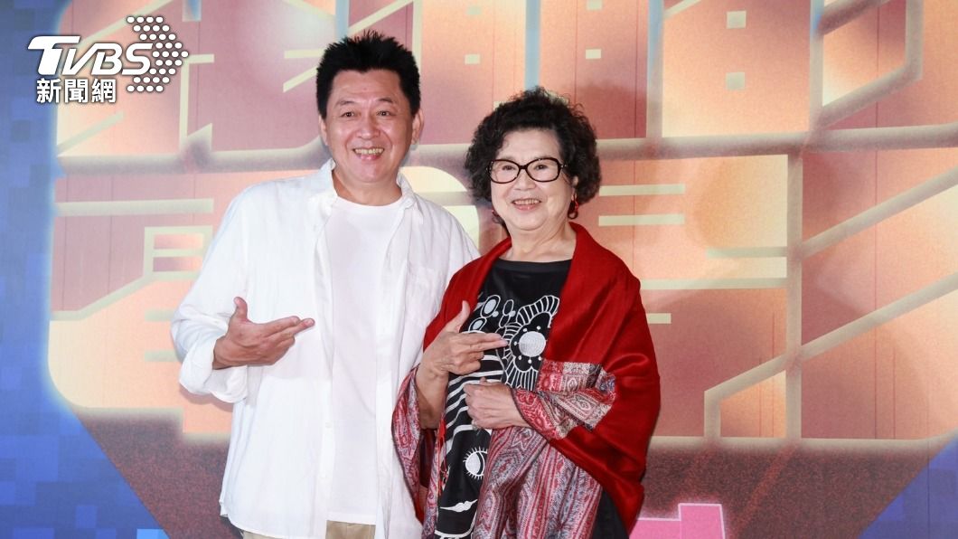 庹宗華、王滿嬌代表《鬼家人》出席。(圖/黃城碩攝)