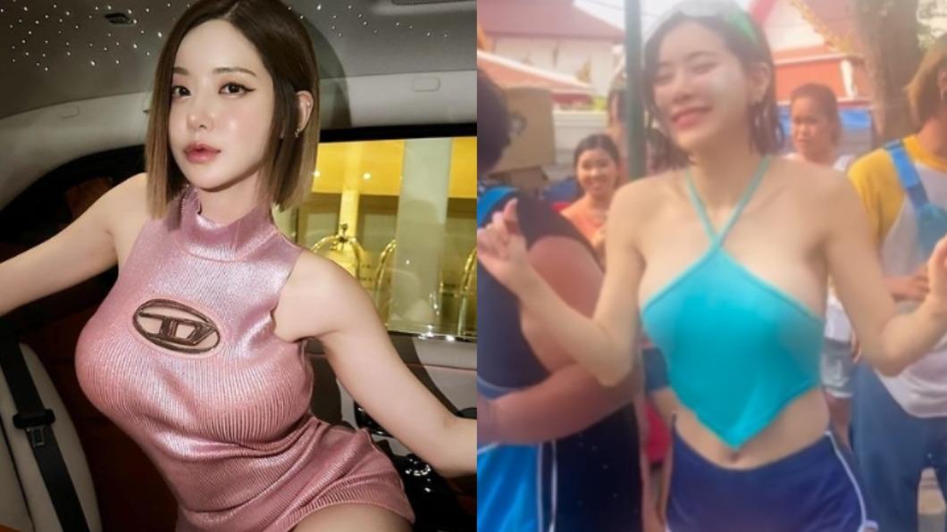 火辣DJ「細肩衣包不住」潑水節狂歡 1舉動網驚喊:危險